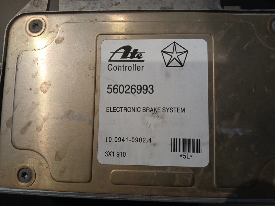 Unidad de control ABS Jeep Grand Cherokee #400 1992-95 Foto 2 de 2