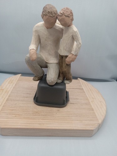 Willow Tree Demdaco Father Daddy Son Child Boy Figurine Susan Lordi