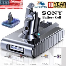 Replacement V6 Battery For Dyson V6 SV03 SV04 SV05 SV08 DC59 DC61 w/ LED Display