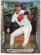 2026 Bowman Chrome Reptilian Refractor David Hagaman #BCP-84