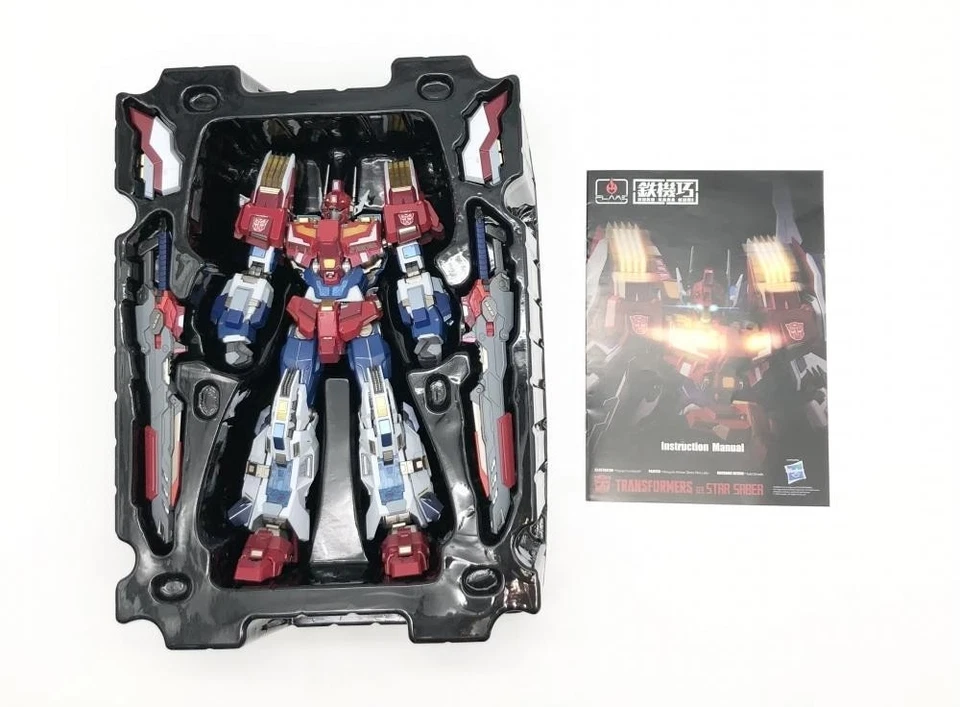 Transformers Flame Toys Kuro Kara Kuri STAR SABER 03 From Japan Used 210mm - Image 3 of 4