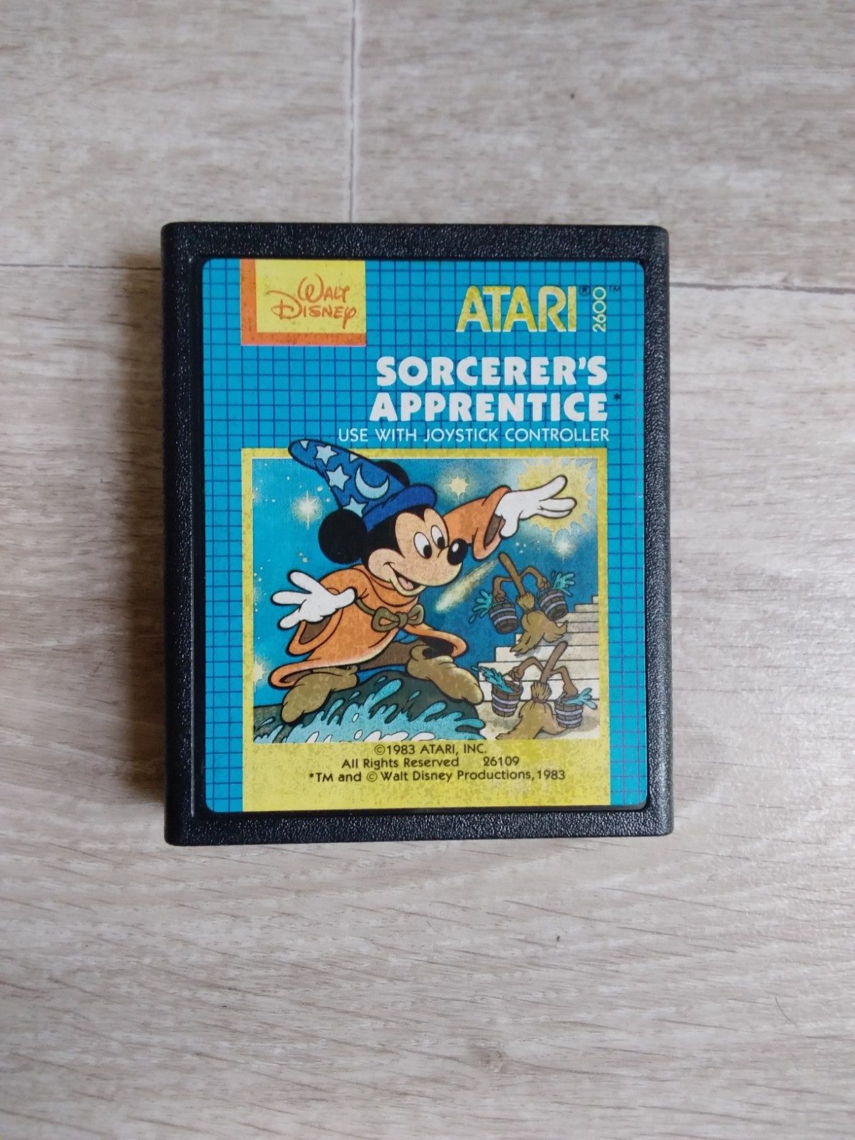 atari 2600 sorcerer's apprentice mickey loose version pal etat be