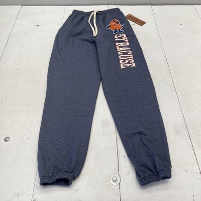 Syracuse Orange Pants Mens Large Blue NCAA College Sweatpants Retro Brand