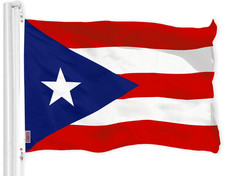 Puerto Rico Puerto Rican Flag 150D Printed Polyester 3x5 Ft