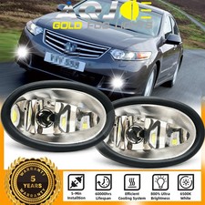 Front Bumper Led Fog Light Driving Lamps For Honda Civic 2001-2008