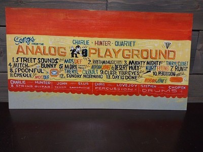 Original Painting By David Ellis From The Analog Playground Charlie Hunter...