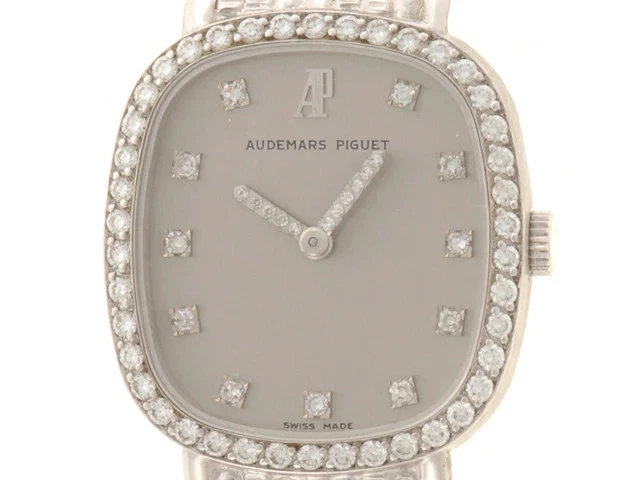 Audemars Piguet — Audemars Piguet Cobra 79174BC.0791 K18White Gold 22mm Silver Dial Quartz #DW112