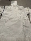 Vtg US Naval Shirt White Rare Navy Stripe WW2 Uniform Military Sailor Navy USN