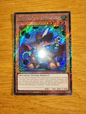 Quickdraw Synchron RA03-EN228 Platinum Secret Rare English 1st Edition