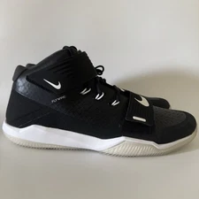 Nike Men’s 15 Force Savage Mid Pro Black/White Football Turf Shoe AQ8130-001 NEW