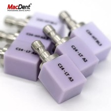 C14 Dental Emax Glass Ceramic Blocks Lithium Disilicate CAD/CAM CEREC Block 5PCS