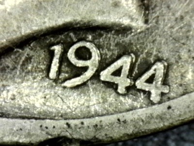 1944-S Mercury Dime - Doubled Date Error