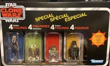 Star Wars Vintage Kenner Collection Escape Order 66 4 Pack Ahsoka Droids New