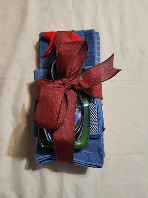 Palmolive Gift Set Dish Towels Hand Towel Palmolive Spray Away & Palmolive Blue
