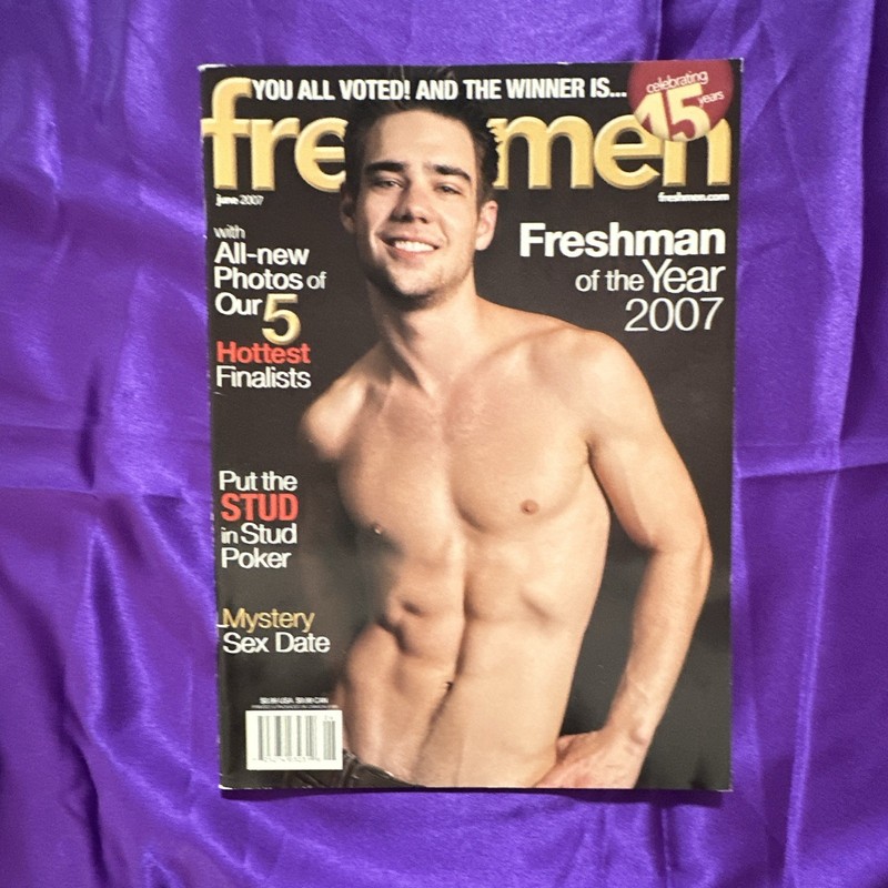 F R E S H M E N  Magazine June 2007  Freshman of the Year Gay Vintage