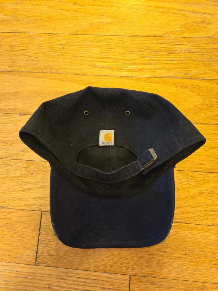 Gorra de limpieza Carhartt 47 Marca MLB Boston Red Sox con correa ajustable azul marino rara Foto 3 de 4