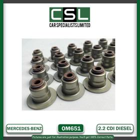 Mercedes-Benz OM651 2.2 CDI Timing Chain Kit Piston Rings Std Connecting Rods Conversion Kit