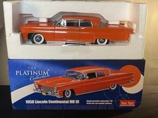 Sun Star Platinum Collection Red 1958 Lincoln Continental MK III - 1/18