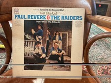 PAUL  REVERE   AND  THE  RAIDERS      LP     JUST  LIKE  US