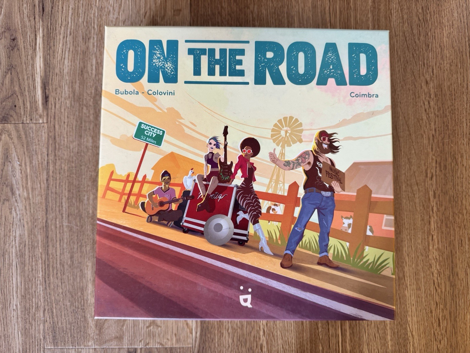 Helvetiq On the Road Brettspiel Spiel