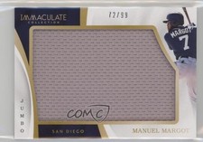 2017 Panini Immaculate Jumbo 72/99 Manny Margot Manuel #IJ-MG l1f