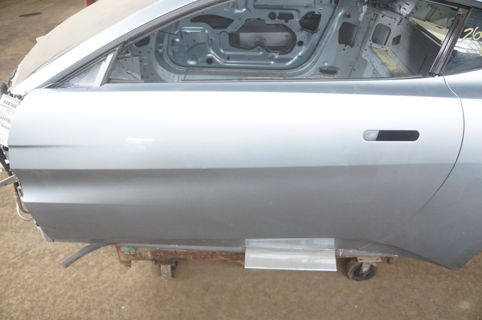 Aston Martin Vantage 2020 Front Left Door framework Silver