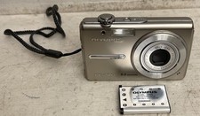 Olympus Digital Camera FE-280 8.0MP Silver Tested Works Perfectly.