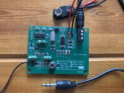 AM LW Sender/Modulator, komplett und funktionsfähig für Vintage Funk 1303M 230khz