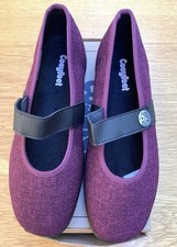 Women’s Cosyfeet ‘Koryl’ Extra Roomy Shoes UK9 - colour Mulberry