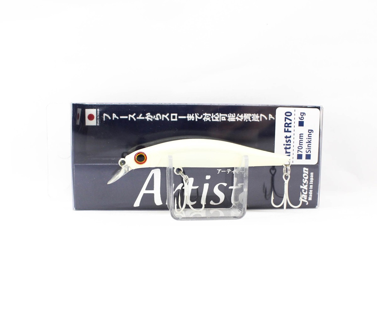 Jackson Artist FR 70 Sinking Minnow Lure PWH (6593) | eBay