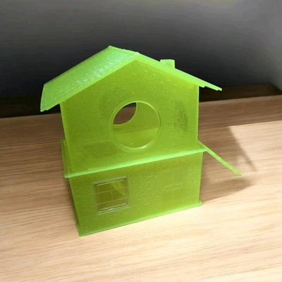 Moon Glow Hamster House ( Glow in the Dark) 2 tier