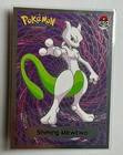 💥 SHINING MEWTWO Pokemon Vintage Art CARD Metallic Foil Collectible Anime NM💥