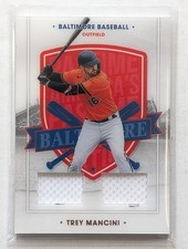 2021 Panini Chronicles Trey Mancini America's Pastime Dual Swatches Relic #88