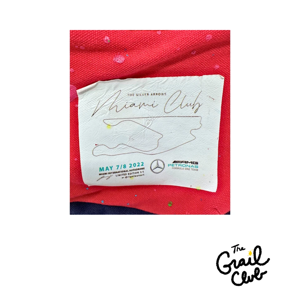 Mochila bolsa libro Tommy Hilfiger Miami F1 2022 (1 de 1) Mercedes AMG envío gratuito Foto 3 de 4