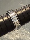 925 Sterling Silver Love Me Love My Dog Band Ring Size 7.5 — photo 2