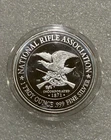 Rare 2020 National Rifle Assoc NRA 1 oz  .999 Silver Round ~ Defend The Right ~