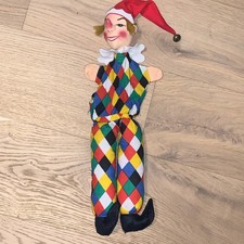 Vintage Kasperletheater Kasper Stoff Puppe Figur