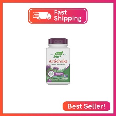 Nature's Way Artichoke, Digestion Support*, Non-GMO Project Verified, Vegan, Glu