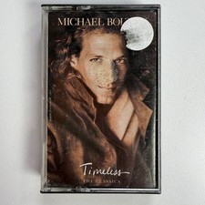 Michael Bolton Timeless The Classics Cassette 1992 Columbia Pop Rock