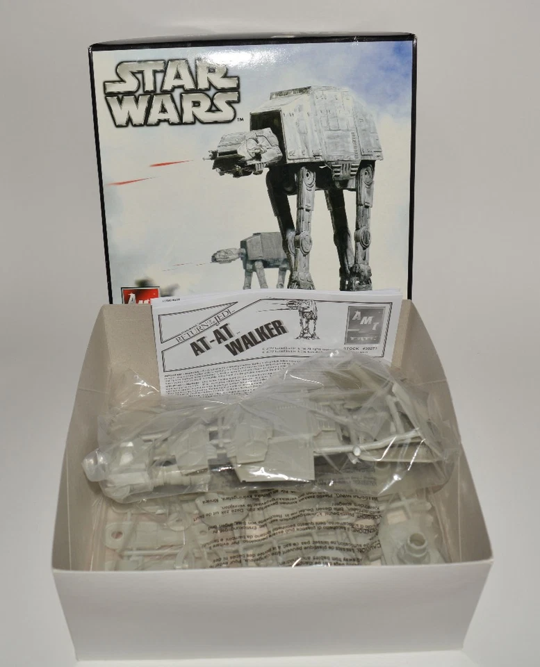 Star Wars AT-AT Walker Model AMT ERTL - Open Box - New In Bag - Still On Spruce - Image 2 of 4