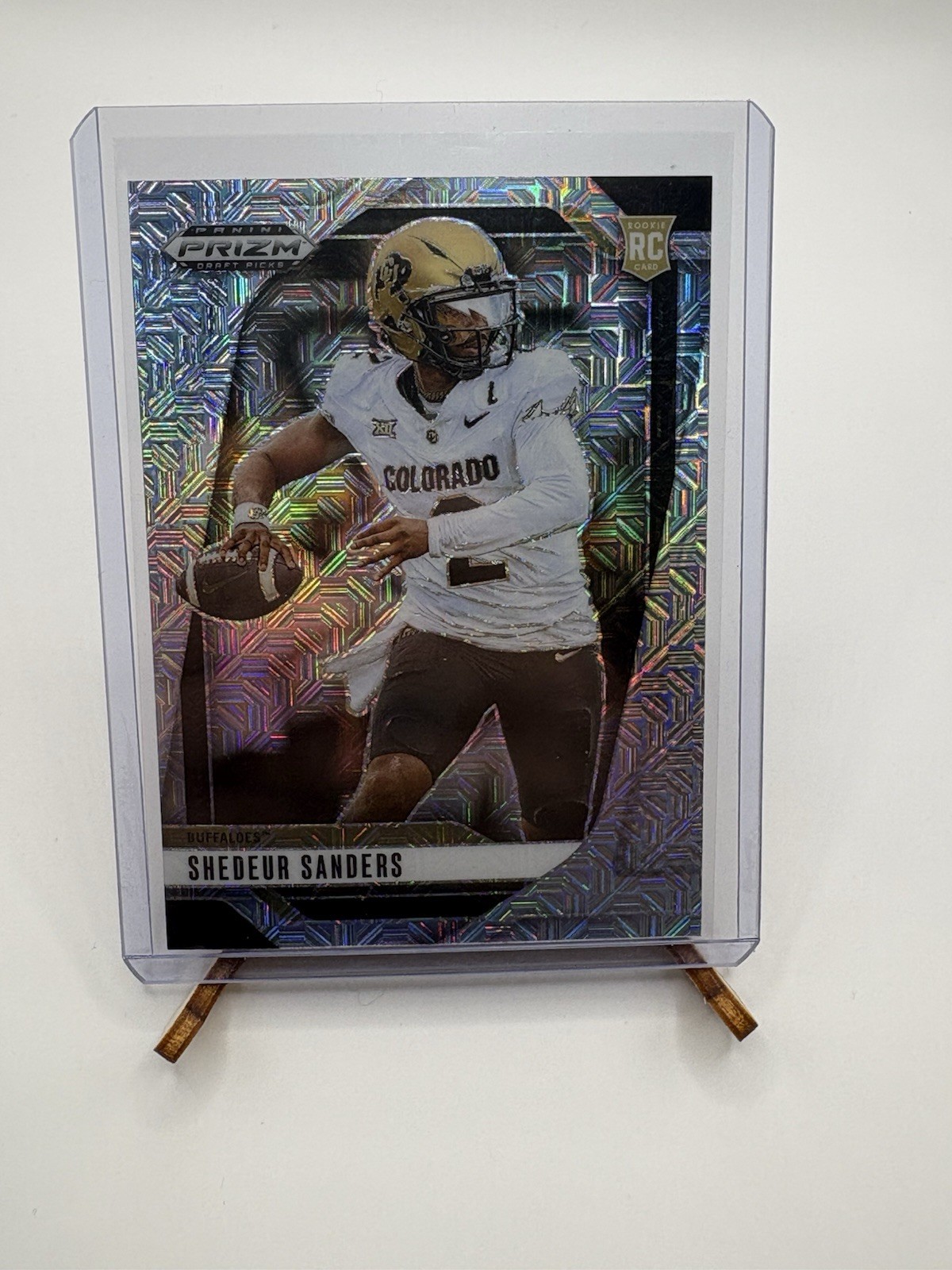 2025 Prizm Draft Picks #19 Shedeur Sanders Mojo Prizm RC /25 - Colorado