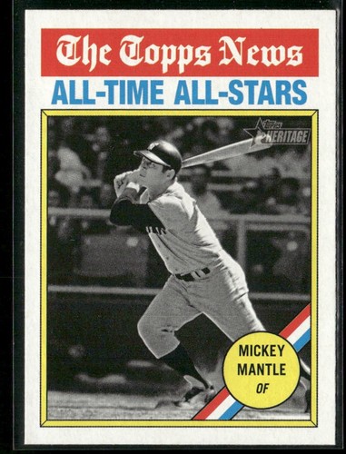 2025 Topps Heritage #349 Mickey Mantle | Baseball Card