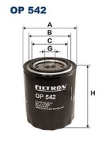 Filtron OP 542 ÖLfilter FüR Ford, Tata