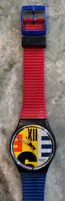 Swatch – Nine to Six - GB117 – 1987 - Gent | eBay
