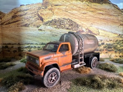 1982 Chevrolet C60 Tank Truck.  Weathered Rusted Farm Used Barn Find. 