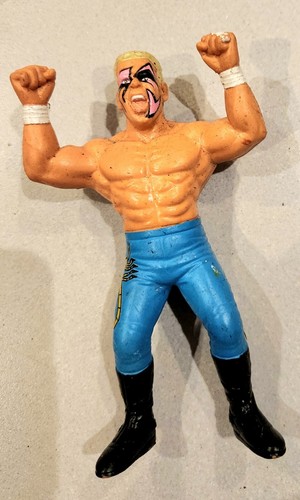 Galoob Sting Wrestling Action Figure WCW with Cham...