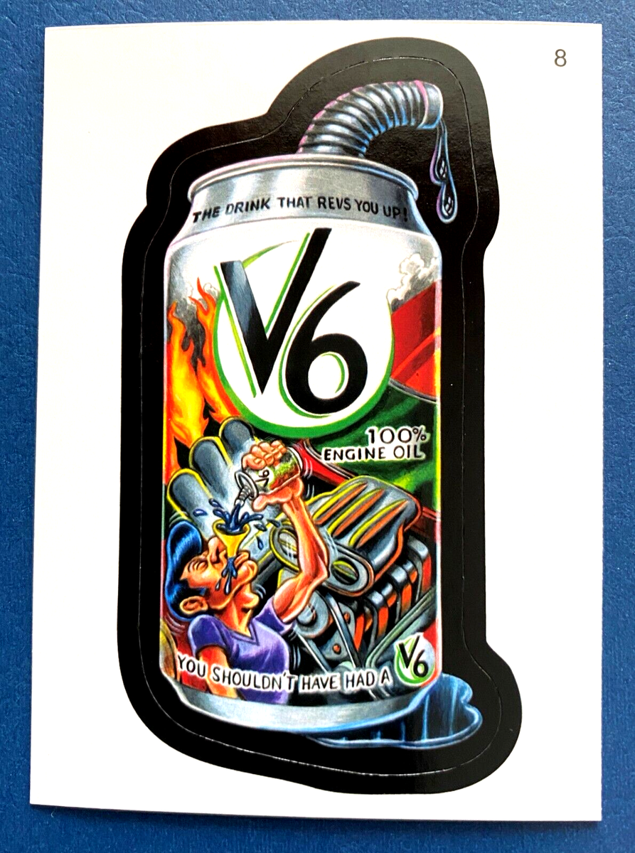 2010 TOPPS WACKY PACKAGES SERIES 7 V6 CARD 8 - WINDY'S COUPON ON