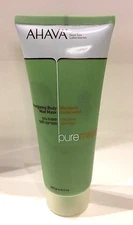 NEW AHAVA ENERGIZING BODY MUD MASK 250 gr 8.8 OZ SIZE DEAD SEA PURIFYING GREEN 