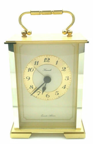 Orologi da tavolo, mensola e viaggio sveglia in ottone