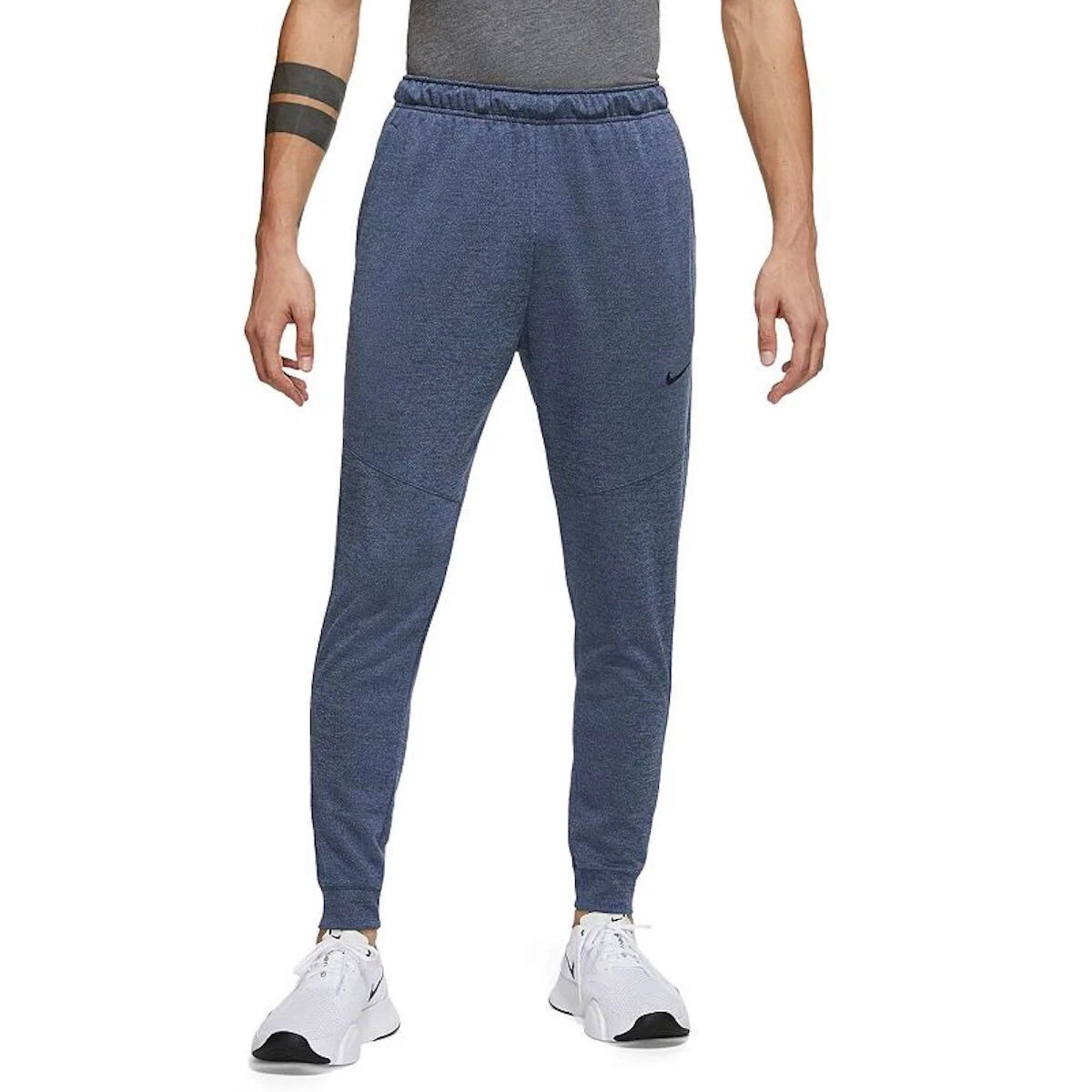 NIKE Dri FIT Epic Knit Training Pants sz S Small Heather Blue
